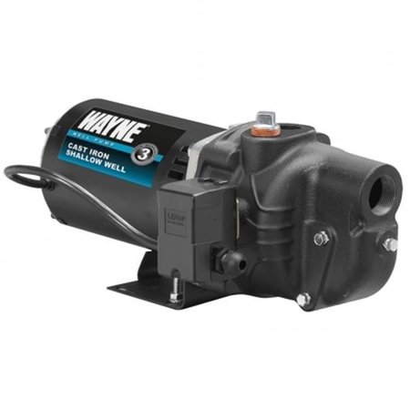 WAYNE WATER SYSTEMS Wayne Water Systems SWS100 1 HP Cast Iron Shallow Well Jet Pump; Wells Up To 25 ft. SWS100